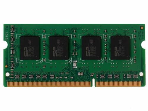 Оперативная память Silicon Power 8 ГБ DDR3 1600 МГц SODIMM CL11 SP008GBSTU160N02