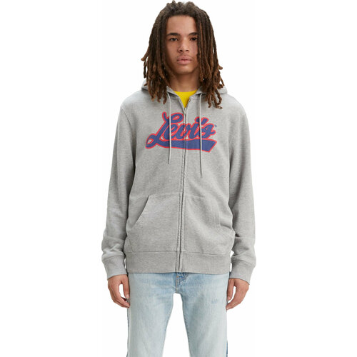 фото Толстовка levi's, размер s, серый
