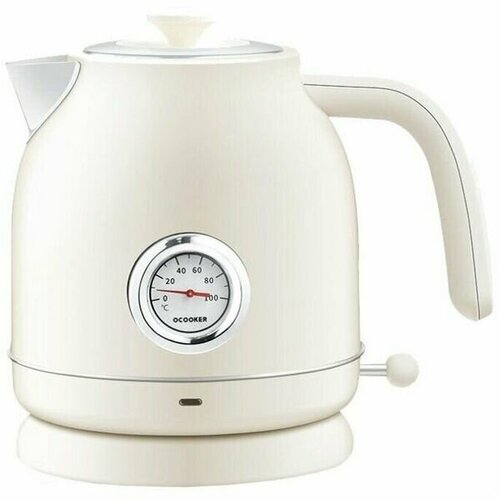 Чайник Xiaomi Qcooker Retro Electric Kettle QS-1701 с датчиком температуры White 379000₽