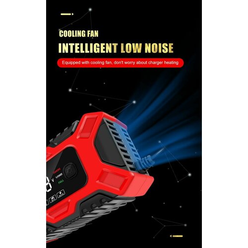 Зарядное устройство для аккумуляторов автомобиля автоматическое 12B-6А TK-300 131000₽