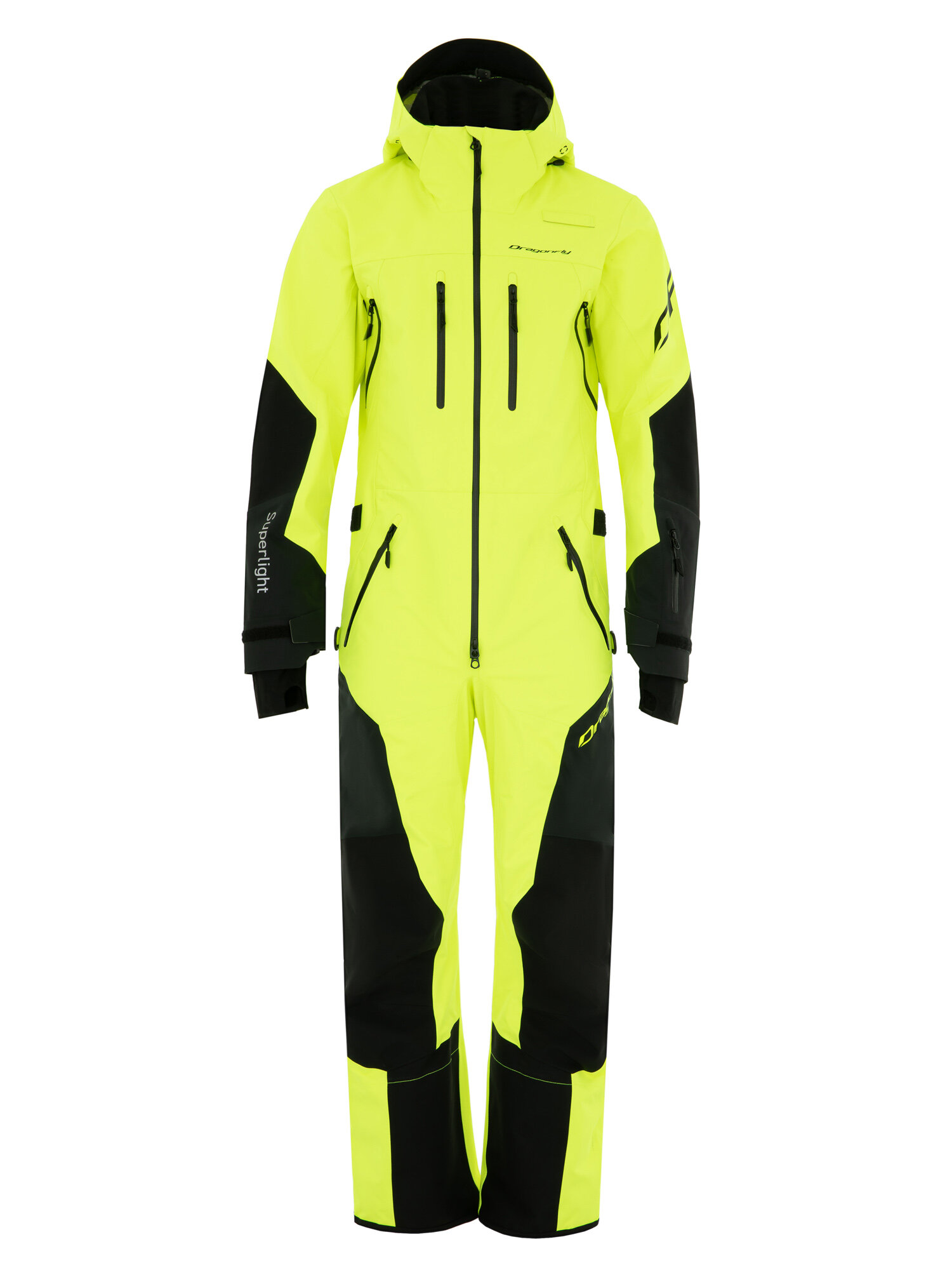 Комбинезон сноубордический Dragonfly SuperLight 3L Yellow/Black (INT: M)