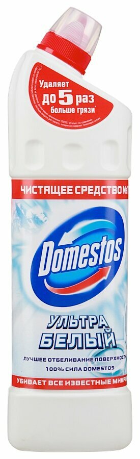 Чистящее средство универсальное, Domestos, Ультра белый, 1 л - фотография № 20