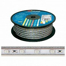 Светодиодная лента 10 x 7 мм, 50 м, IP67, SMD2835, 120 LED/м, 10 Вт/м, 220 В, 3000К