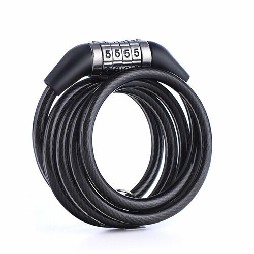 фото Замок велосипедный кодовый rocket