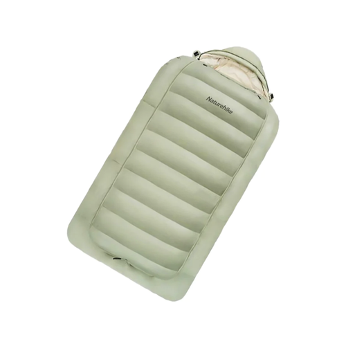Мешок спальный Naturehike XS1000 220х85 см правый ТК -10C зелёный 3947000₽