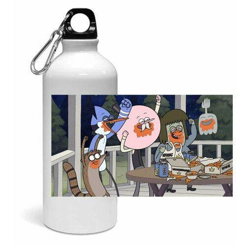 фото Спортивная бутылка regular show, обычный мультик №2 migom