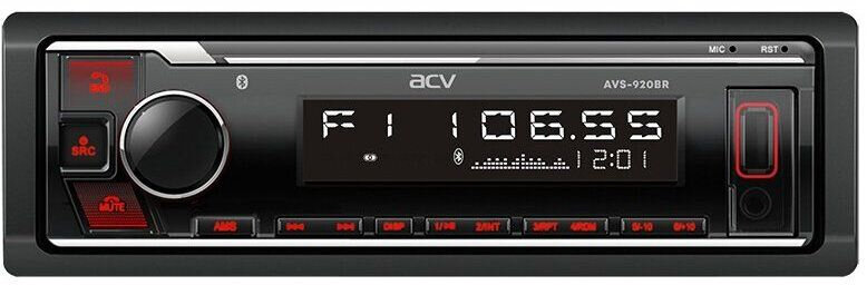 фото Автомагнитола ACV AVS-920BR 1DIN 4x50Вт