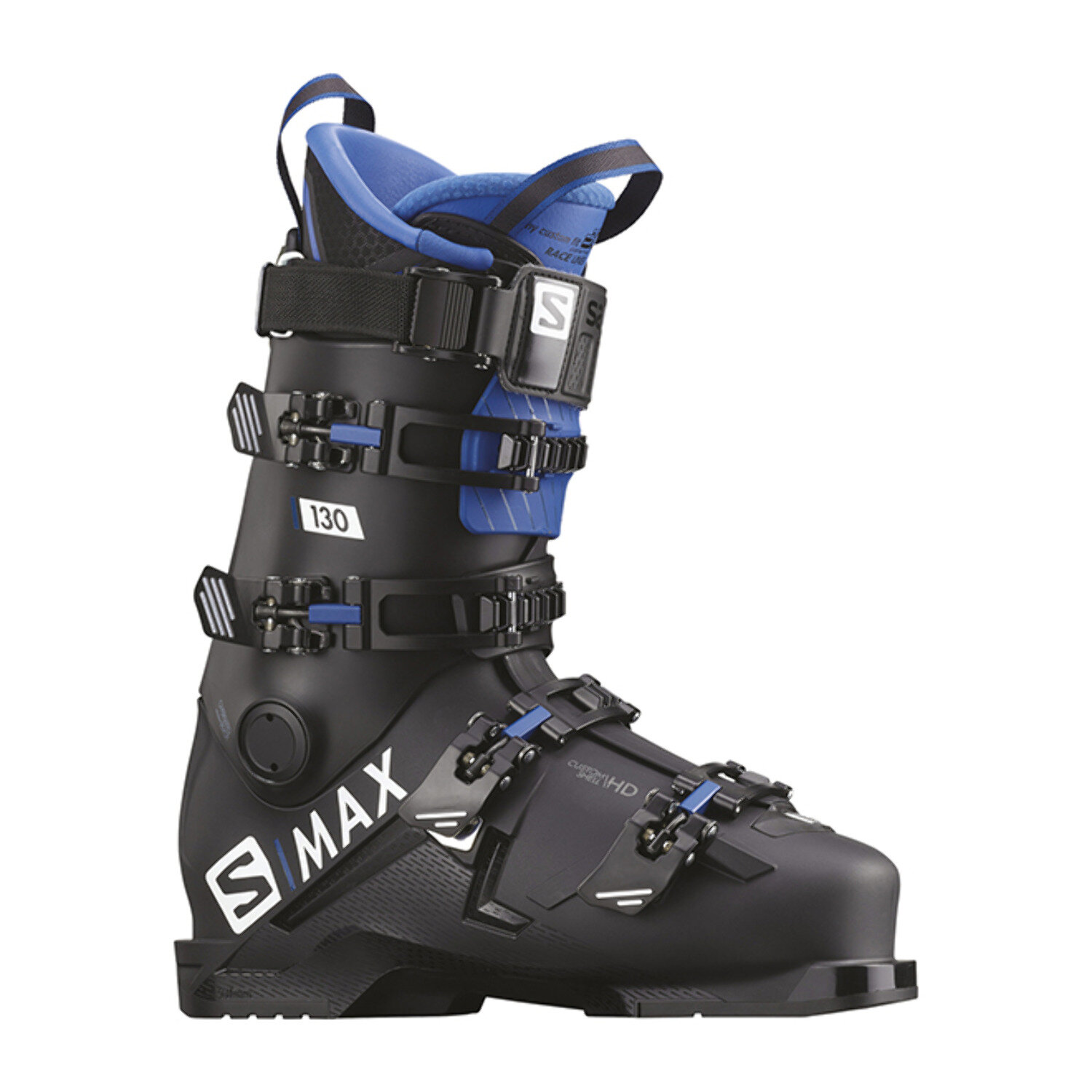 Горнолыжные ботинки Salomon S/Max 130 Black/Race Blue 19/20