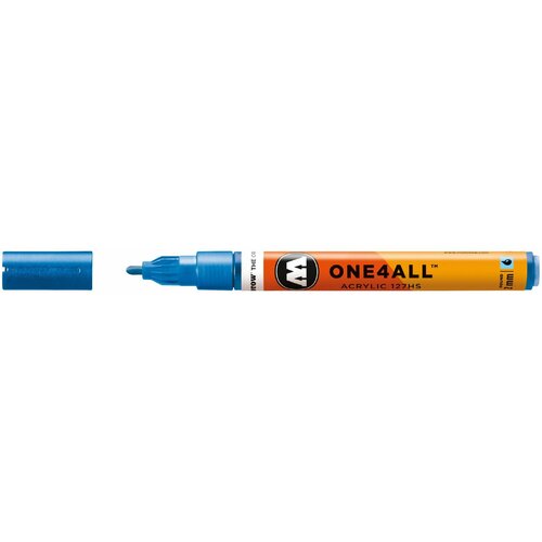 Акриловый маркер One4all 127HS 127302 металлик синий 2 мм