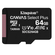 Карта памяти Kingston Canvas Select Plus 64Гб microSDXC, C10/UHS-...