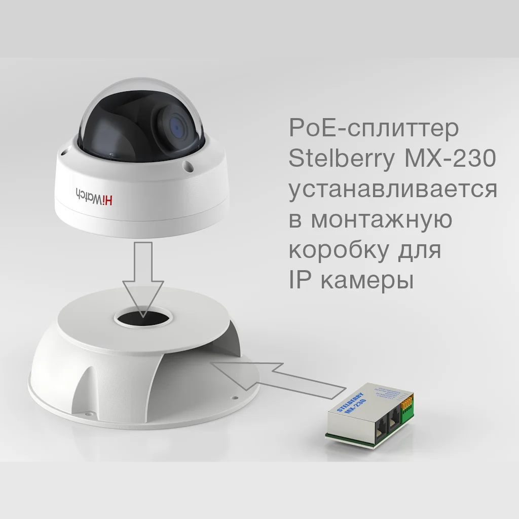 Stelberry MX-230 универсальный PoE-сплиттер для микрофонов — фото 4