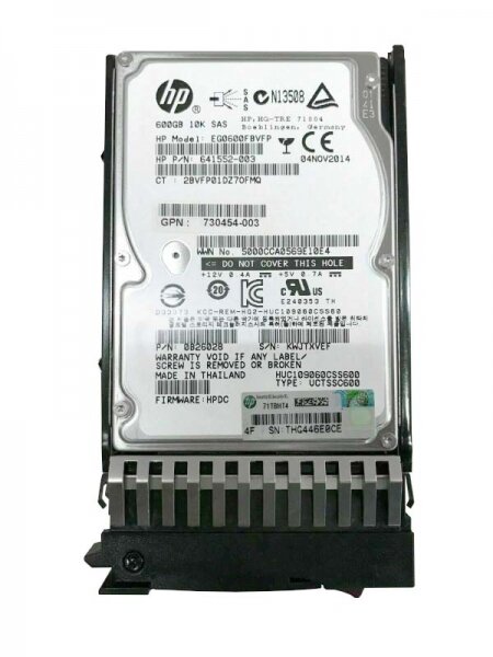 Жесткий диск HP C8S58A 600Gb SAS 2,5" HDD