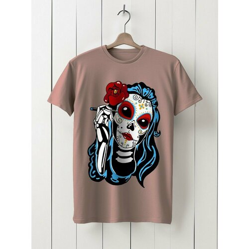 фото Футболка hypnotica, размер 3xl, розовый