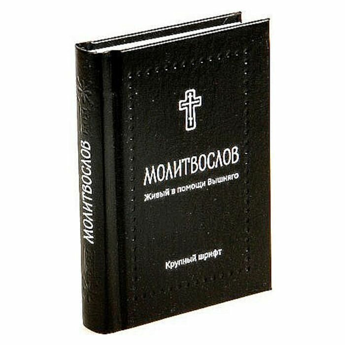 Книга Никея Молитвослов. Живый в помощи Вышняго. Крупный шрифт. 2019 год