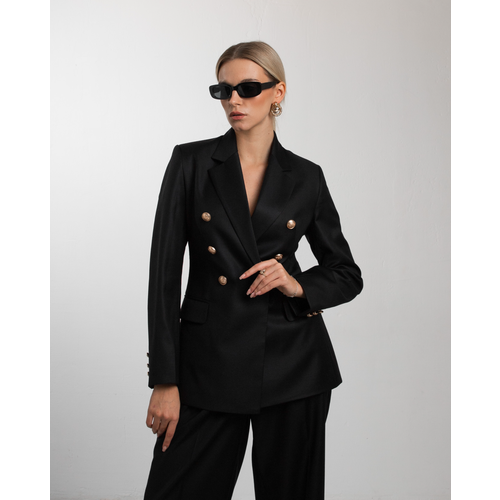 Пиджак LeNeS brand, размер 50, черный
