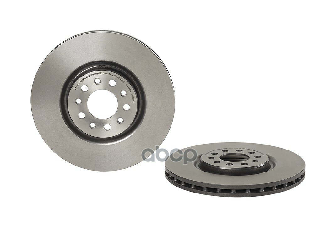 Диск Тормозной Jeep Cherokee 14- Перед. (Мин. 2 Шт.) Brembo арт. 09N26811