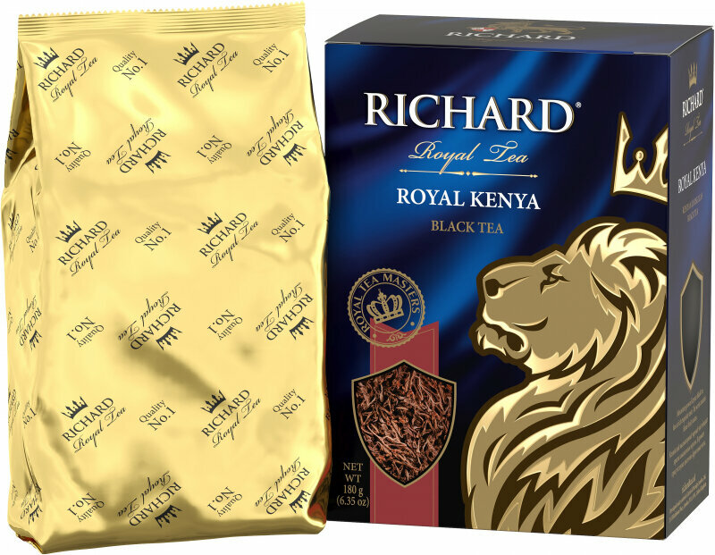 Чай Richard Royal Kenya черный 180г Май - фото №9