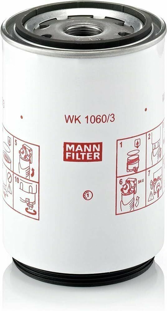 Фильтр топливный MANN FILTER WK10603X для Volvo, Scania, Mercedes, MAN, DAF и др.