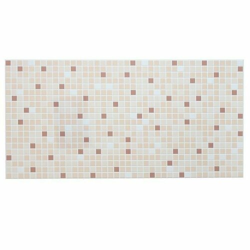 Панель ПВХ Мозаика коричневая 955х480 455₽