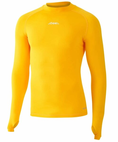 Лонгслив Jogel Jögel Camp PerFormDRY Top LS, размер XS, белый, желтый