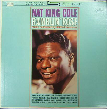 Старый винил, Capitol Records, NAT KING COLE - Ramblin' Rose (LP , Used)