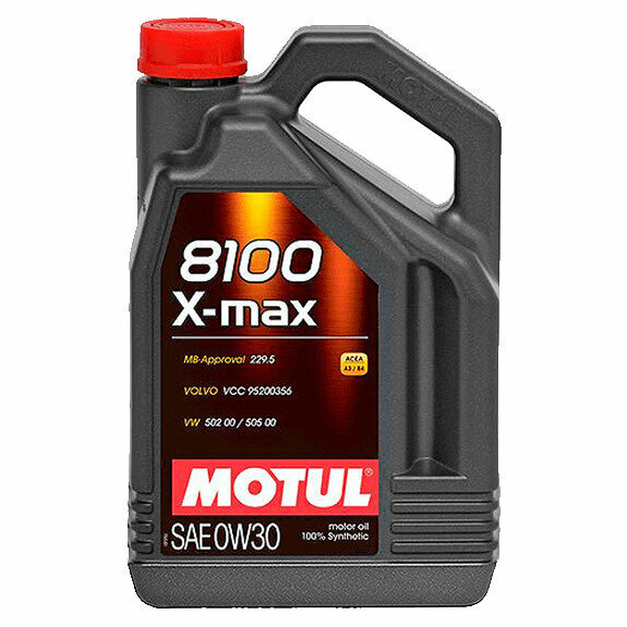 Моторное масло Motul 8100 X-MAX 0W30 5л (106571)