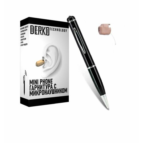 Комплект Мини Телефон Ручка с микронаушником Pico 4 мм 2210000₽