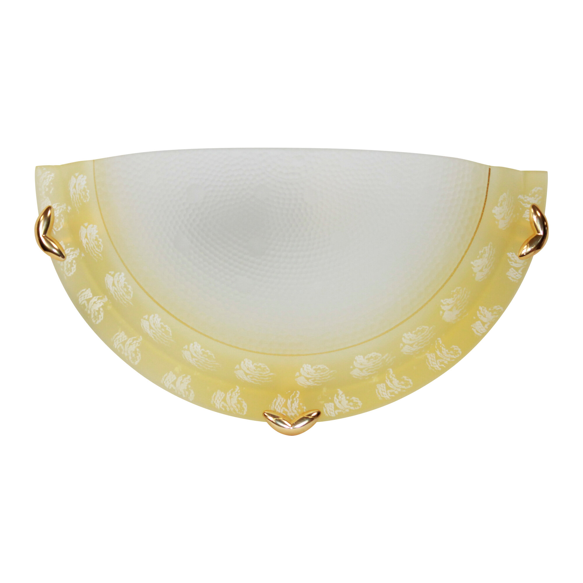 фото Светильник настенный - бра "Роса" желтый