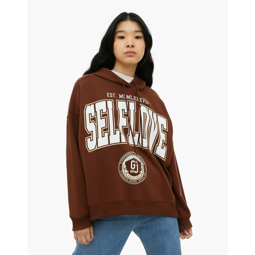 фото Худи gloria jeans, размер 6-8л/122-128, коричневый