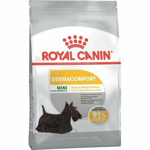 Сухой корм для собак Royal Canin склонных к кожным раздражениям и зуду, 1 кг