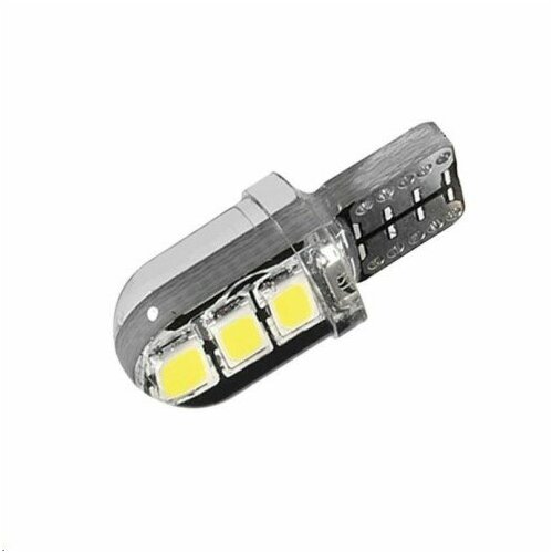 Лампа габарит. 12V W5W T10 2 SMD без цок. W2.1x9.5d керамика