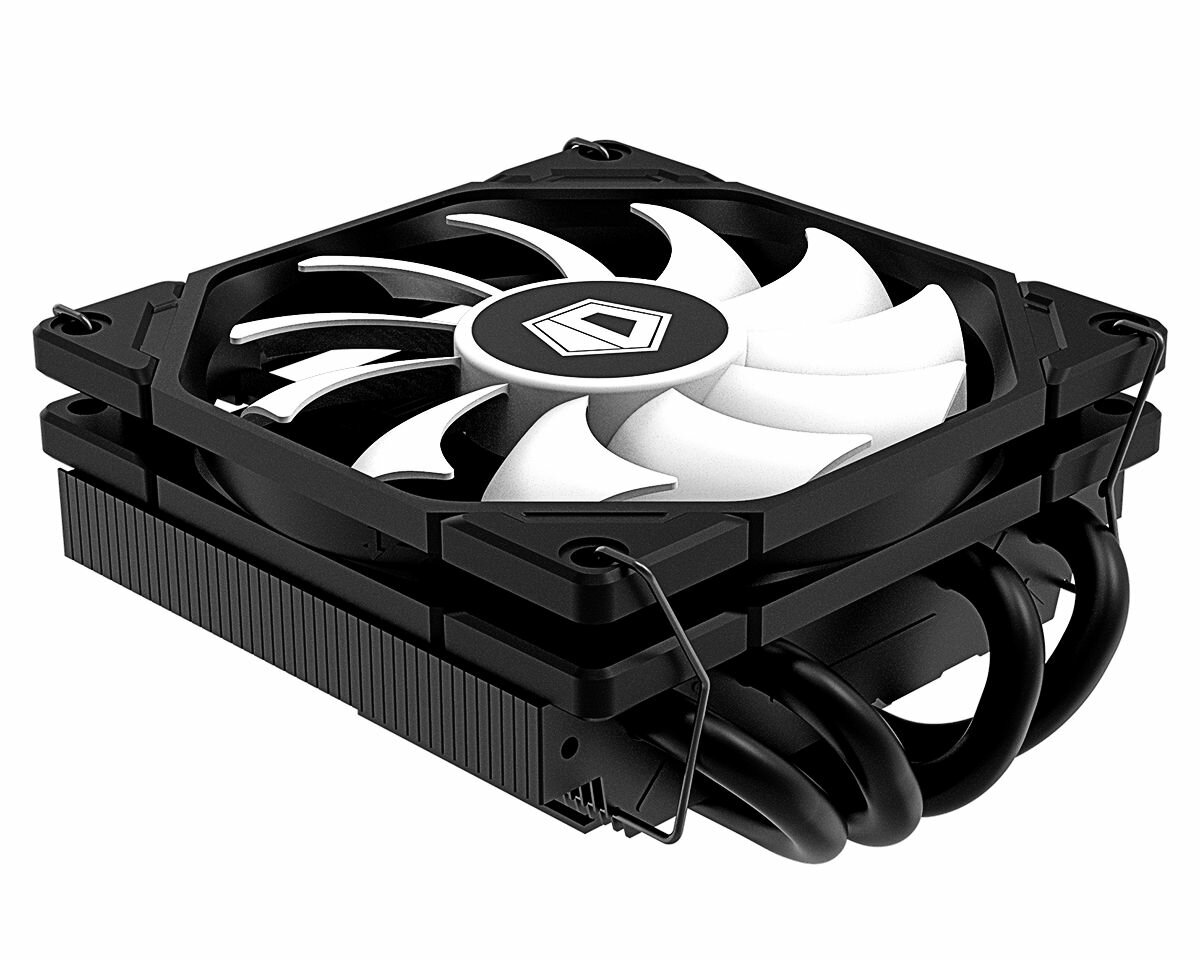 Вентилятор ID-Cooling (4пин, 1155/1200/1700/AM4, 14-35.2дБ, 800-2800об/мин)