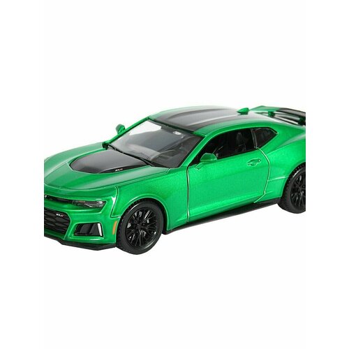 Модель машины Chevrolet Camaro ZL1 2017 1:24 Motormax модель машины gt racing chevrolet camaro zl1 2017 1 24 motormax 79510