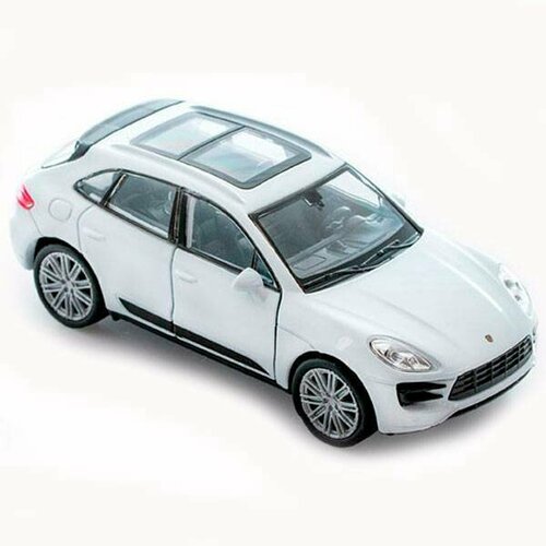 1:34-39 Porsche Macan Turbo модель машины Welly 43673 welly 1 24 porsche macan turbo alloy car model diecasts