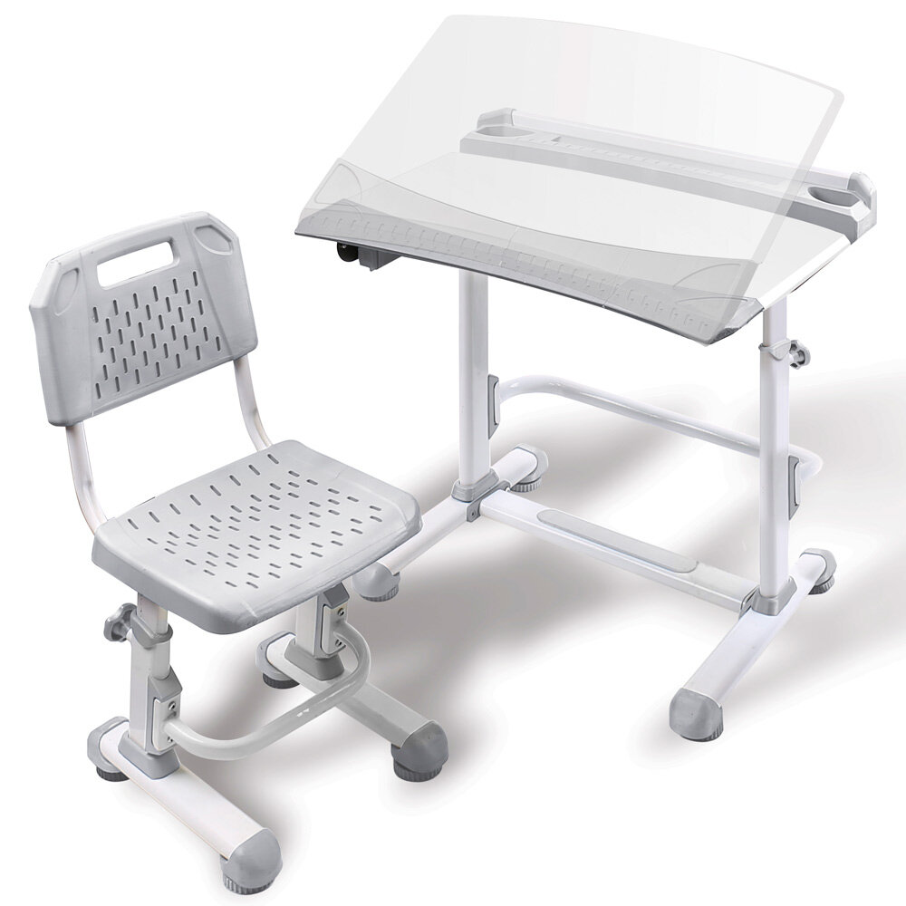 фото Набор мебели для детей РСП1/С серый пластик /Ника/