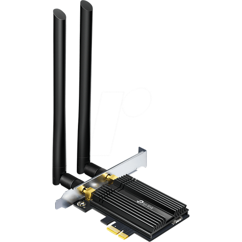 TP-Link Archer TX50E AX3000 PCI Express Сетевой адаптер WiFi + Bluetooth 2ант. сетевой адаптер wifi bluetooth tp link archer tx55e ax3000 pci express ант внеш съем 2ант