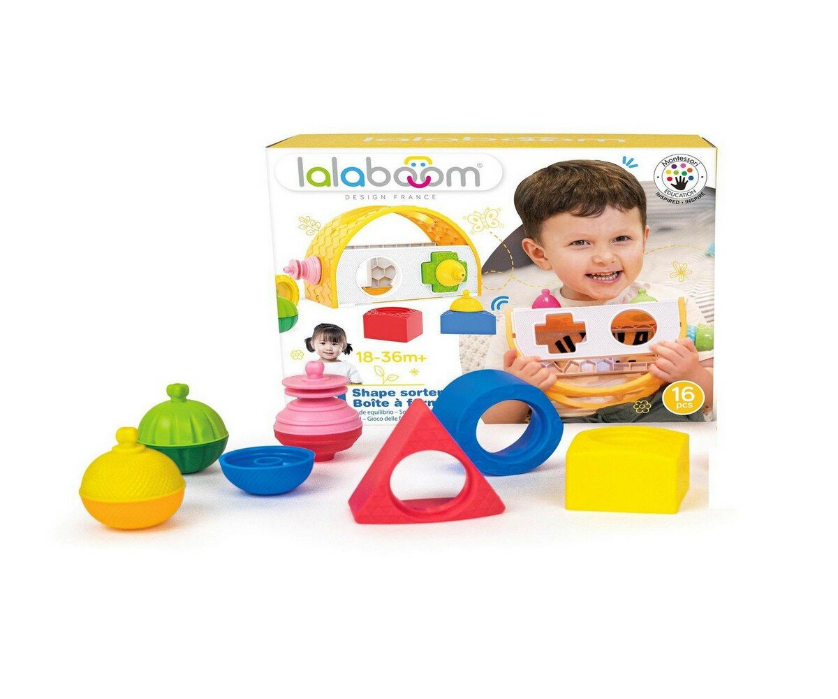 Игрушка "Lalaboom" Сортер 16 предметов (BL810) ABtoys - фото №8