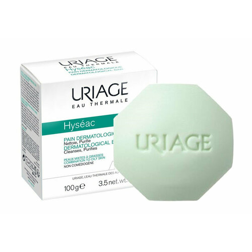 Дерматологическое мыло Uriage Hyseac Dermatological Bar