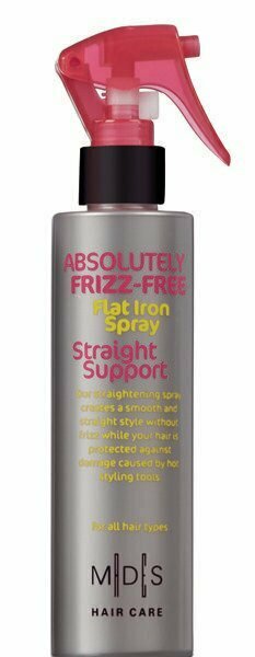 Жидкость для укладки Absolutely Frizz free Flat Iron Spray Straight Support