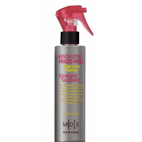    Absolutely Frizz free Flat Iron Spray Straight Support