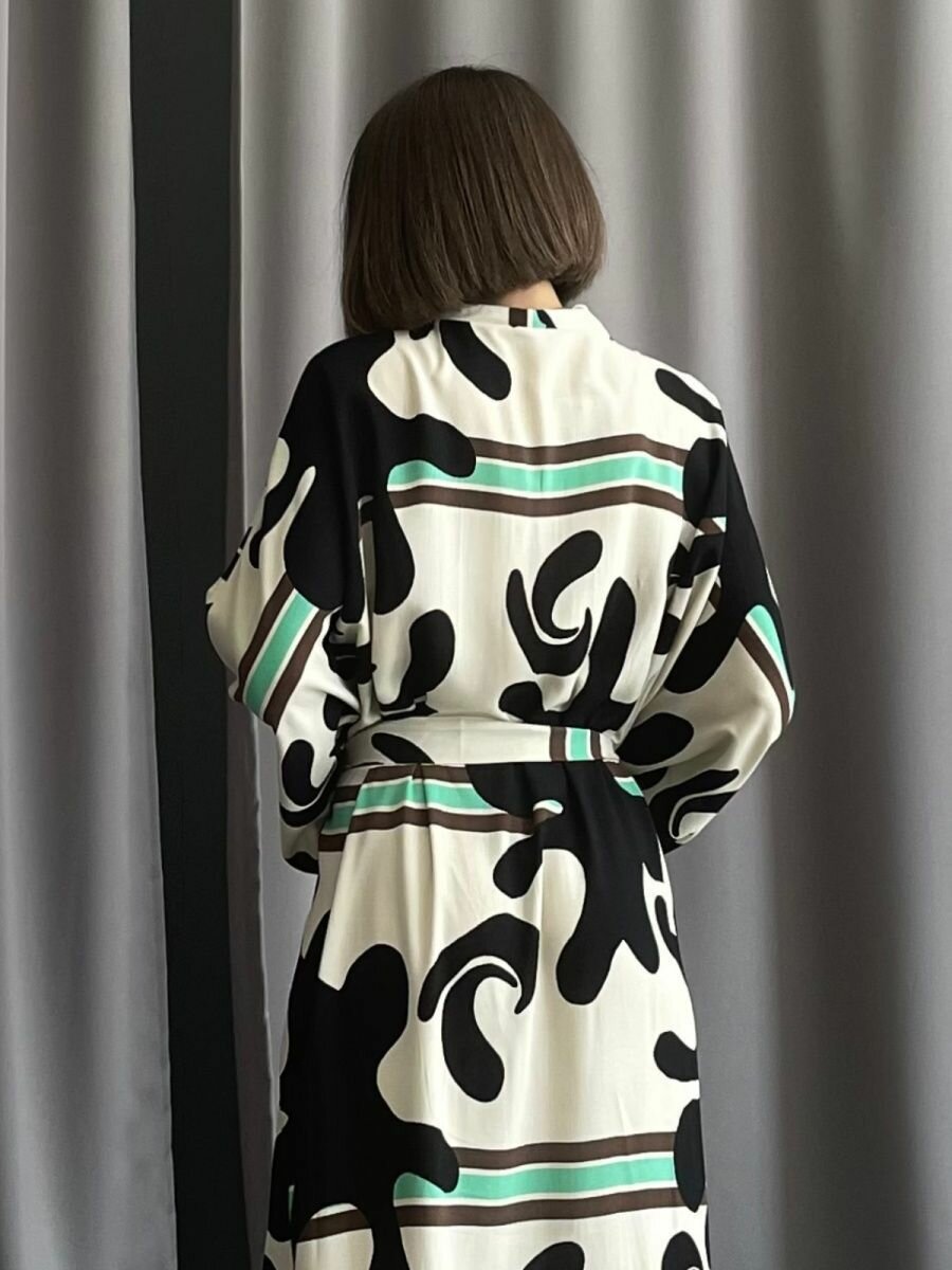 Халат домашний, кимоно, туника пляжная накидка - фотография № 9