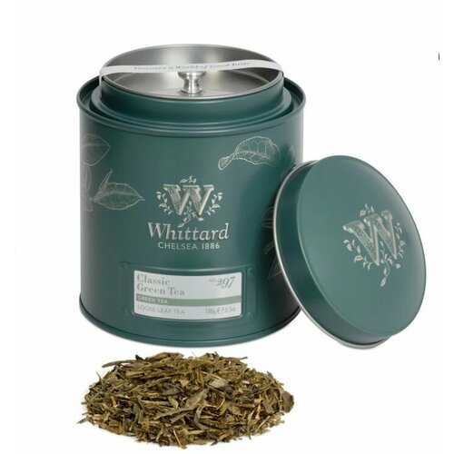 Классический зеленый листовой чай Whittard Chelsea 1886, 3 x 100г