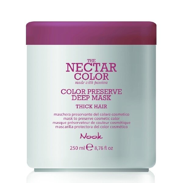 Маска для ухода за плотными и жёсткими окрашенными волосами Color Preserve Deep Mask VisionHair 250мл - фото №3