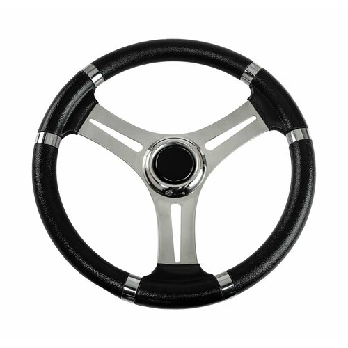 фото Рулевое колесо osculati, диаметр 350 мм, цвет черный