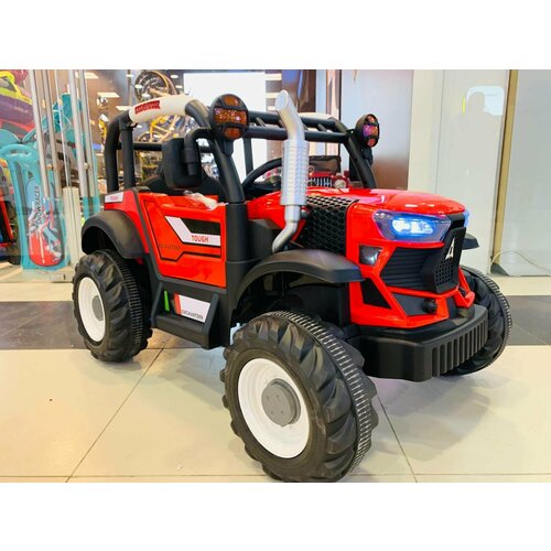 Электромобиль детский трактор HSD-6602 красный