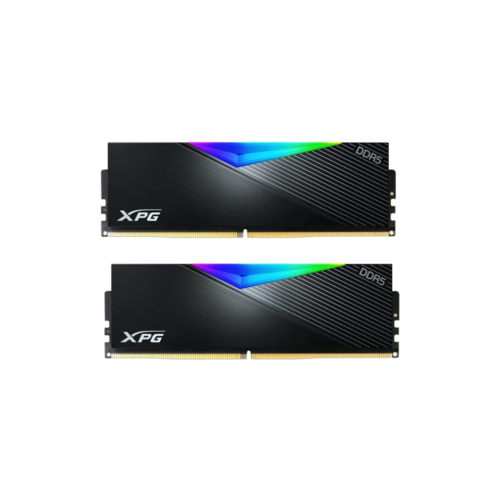 Оперативная память ADATA Память оперативная Memory Module ADATA DDR5 Общий объём памяти 32Гб Module capacity 16Гб Количество 2 7200 МГц Радиатор Множитель частоты шины 34 145 В RGB черный AX5U7200C3416G-DCLARBK 2455900₽