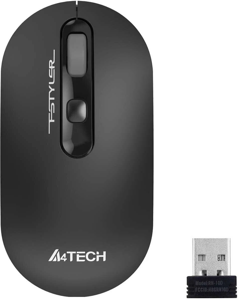 Мышь A4Tech Fstyler FG20S серый