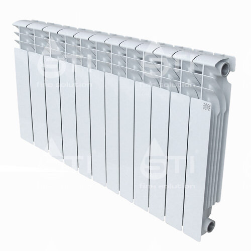 фото Радиатор секционный STI 500/80 - 12 секций алюминиевый