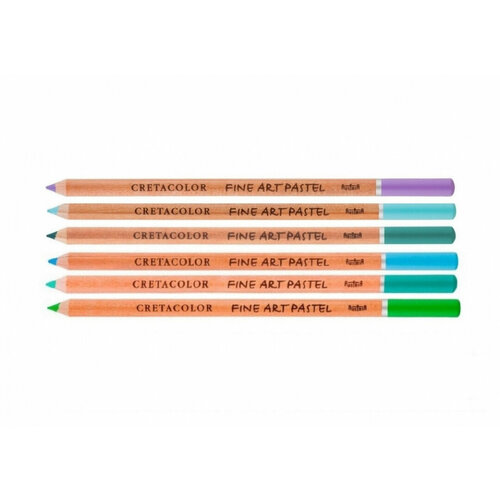 Cretacolor Набор пастельных карандашей Fine Art Pastel лагуна, 6 шт