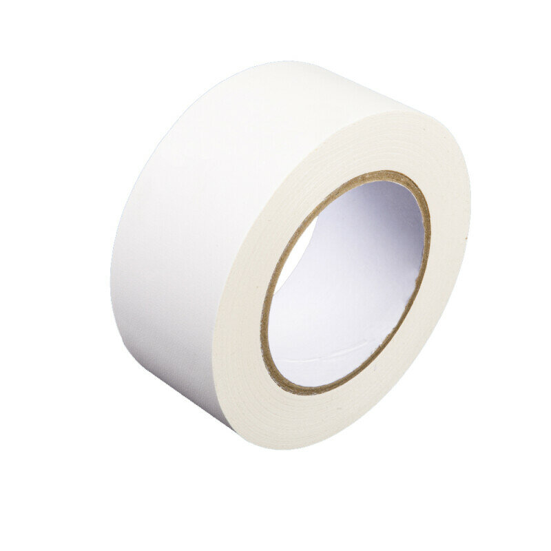 Клейкая лента студийный тейп белого цвета 50 мм х 27 м Fotokvant GP-5027 White gaffer tape